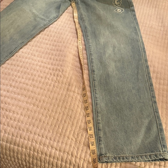 CHANEL Light blue Straight Women's Jeans - Picture 13 of 16